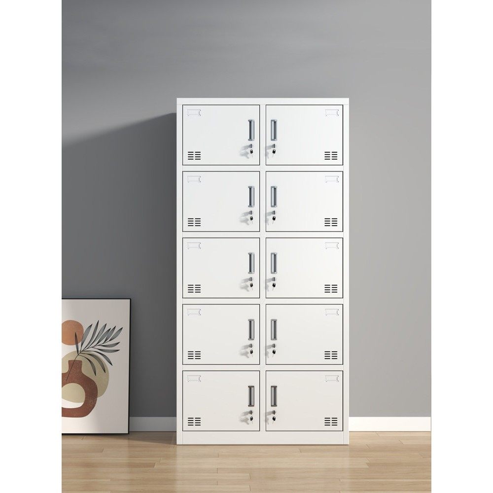 需定制加厚十门更衣柜学校超市存包柜工厂员工带锁储物柜办公室铁,商业/办公家具,更衣柜,淘宝优惠券,粉丝福利购,淘宝优惠卷