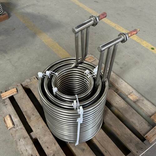 工厂直销SUS304不锈钢盘管蒸发器制冷换热盘管冷却器换热器不锈钢