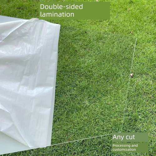 需定制透明彷玻璃塑料板PC耐力板有机玻璃板窗户封窗替代品亚克力