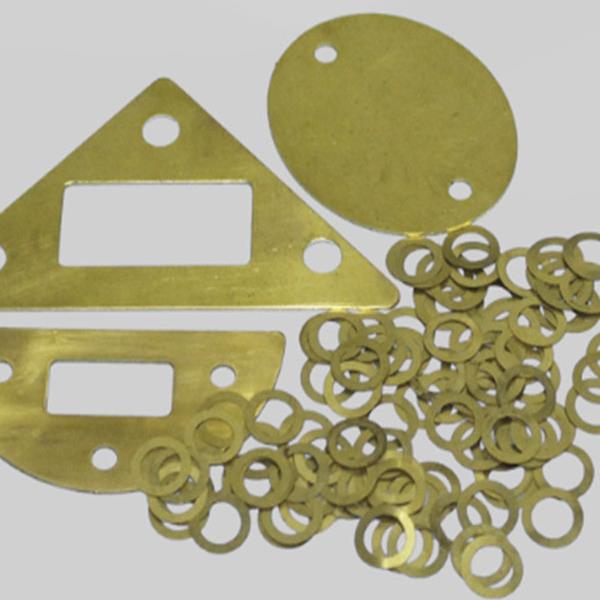 H62H65黄铜带铜条铜片diy手工铜皮铜块激光切割加工定制0.1-2.0mm