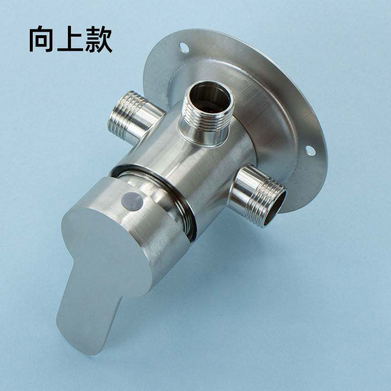 304不锈钢明装冷热水龙头淋浴花洒开关太阳能电热水器明管混水阀