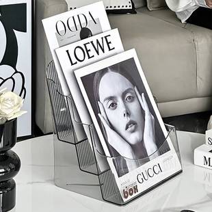 需定制杂志架落地书报架宣传页报刊展示陈列架子墙上壁挂画册报纸