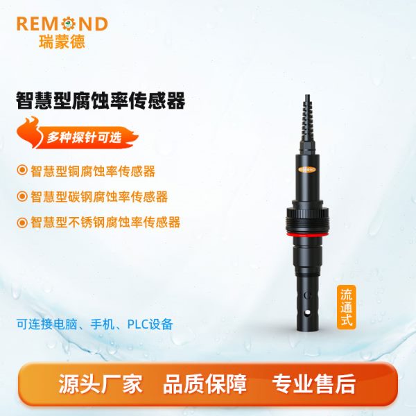水处理腐蚀率传感器 管道腐蚀速度检测仪 空调水处理腐蚀仪瑞蒙德
