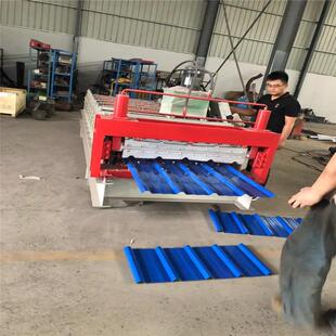 彩钢活动板房设备双层压瓦机840/900镀锌板压板机双层压板机