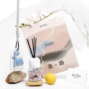 MSFEIFEI迷路系列木质调香薰无火藤条礼盒香氛送闺蜜生日礼物女生