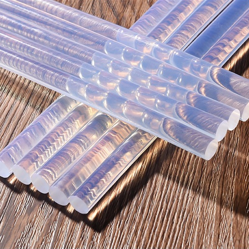 进口材料透d明黄色超粘胶棒7mm/11mm热熔胶棒环保强力型胶枪抢家