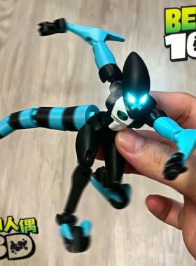 少年骇客快闪之星3D打印人偶