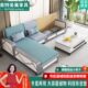 全实木沙发客厅现代简约大小户型冬夏两用三人位转角拼色储物沙发