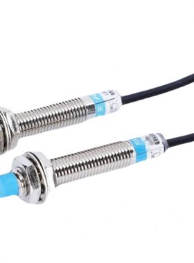 华全电感式接近开关传感器PM08-02P三线PNP常开DC12V24V金属2MM