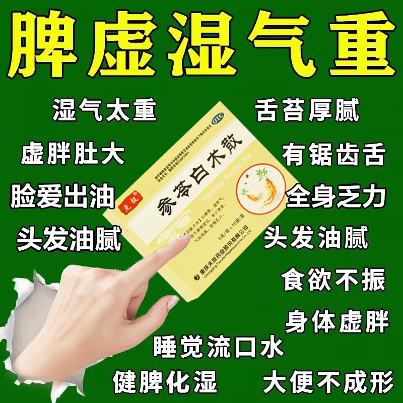 益气开胃健脾散健脾胃中药正品参苓白术散祛湿丸调理肠胃用药