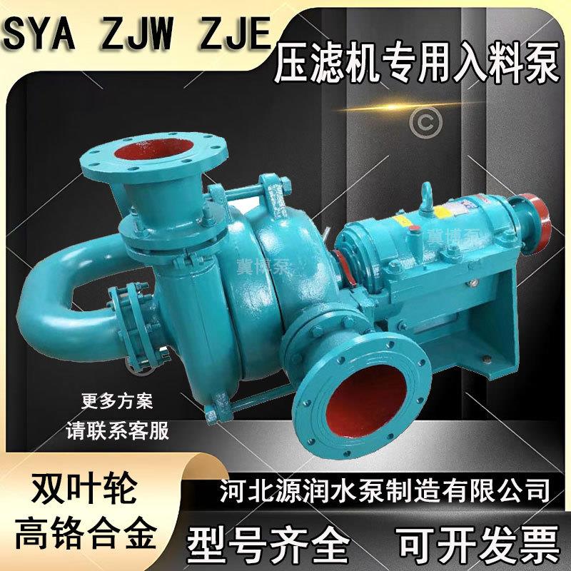 100ZJE压滤机入料泵高铬合金杂质泵沙厂泥浆污泥处理厂渣浆泵45KW