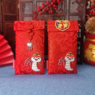 红包创意万元儿童宝宝出生见面礼喜包个性生日布艺利是封周岁新款