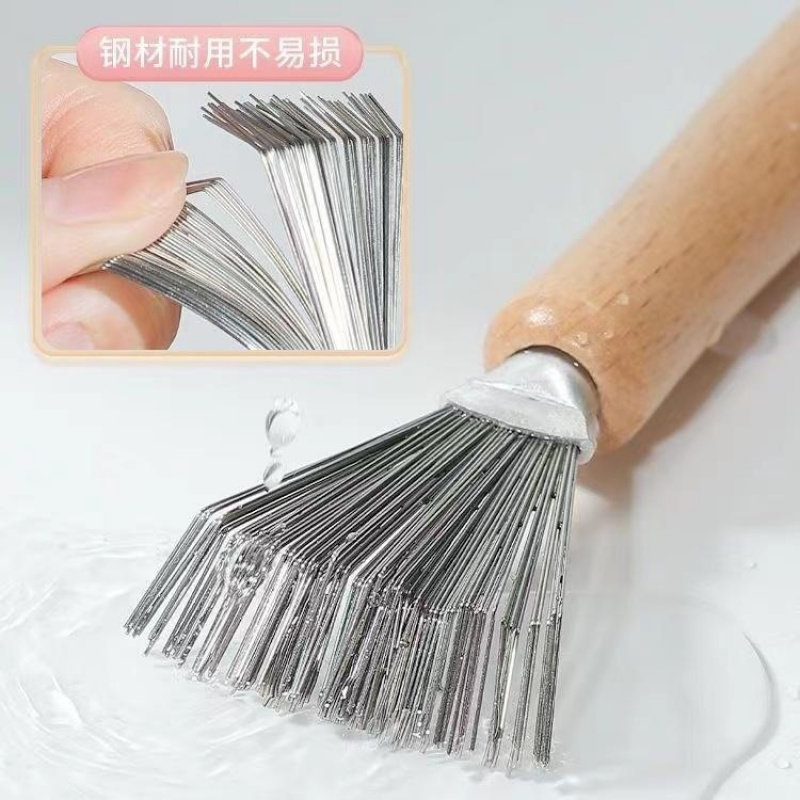 日本梳子清洁刷气垫梳清洁爪毛发图片
