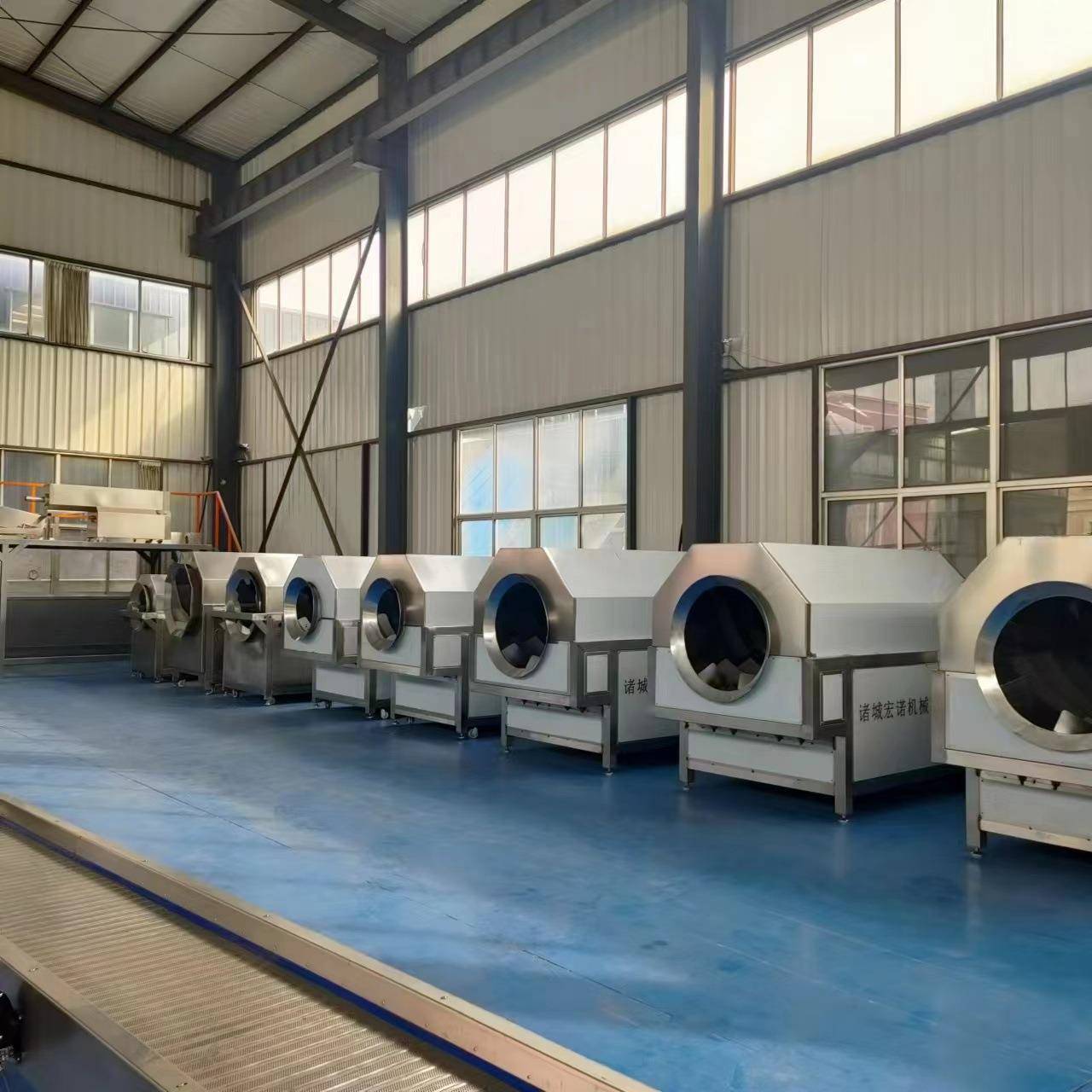 小茴香八角烘炒机香辛调味料加工炒制机器大料电磁滚筒炒货机