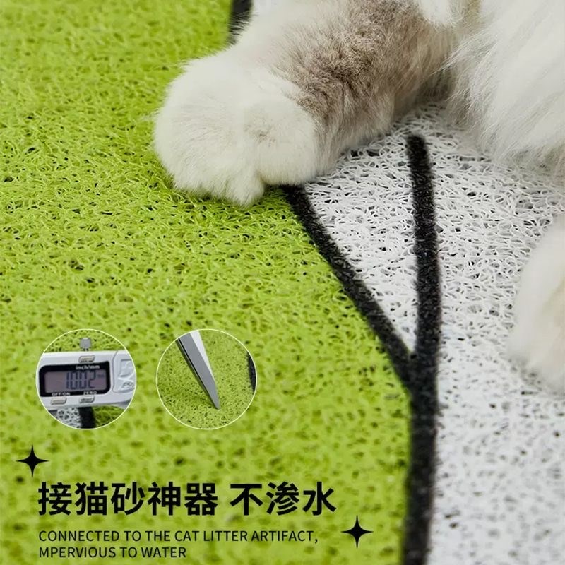 宠物猫狗地垫围栏蹭土笼餐猫砂垫子创意文字多功能宠物用品