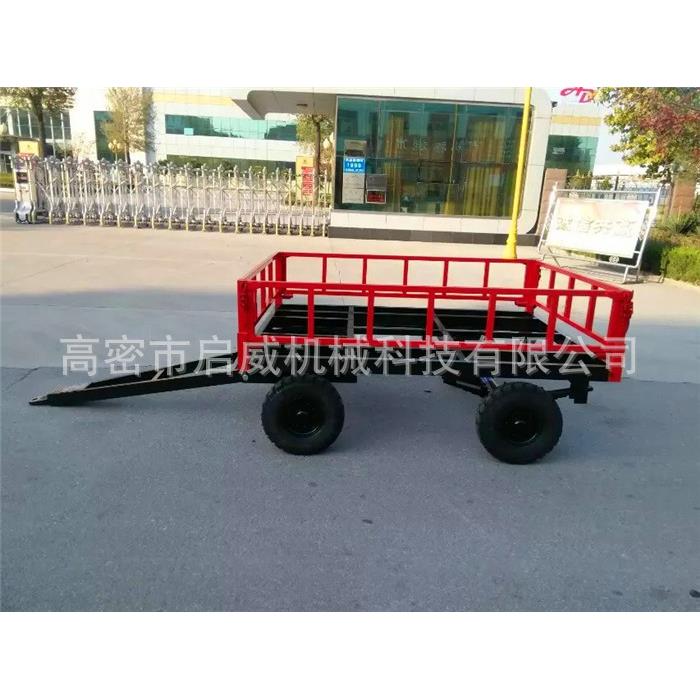 吨围栏平板拖车小拖车厂家物流工具车厂家供应