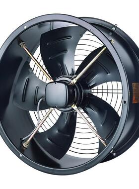 铜芯F4D-600管道式外转子轴流通风机6号4级