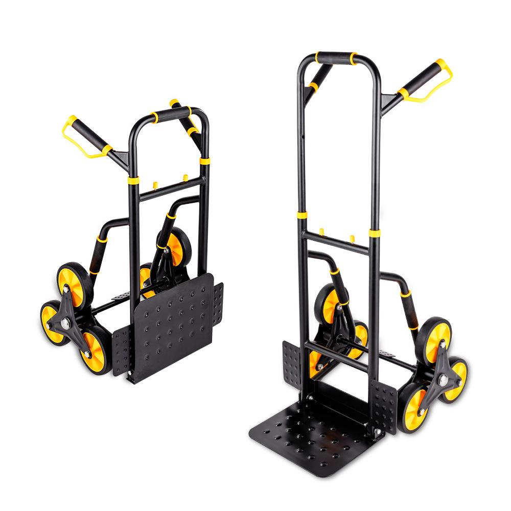 多功能加厚钢制手推车可爬楼超高载重应对家用商用多种场景