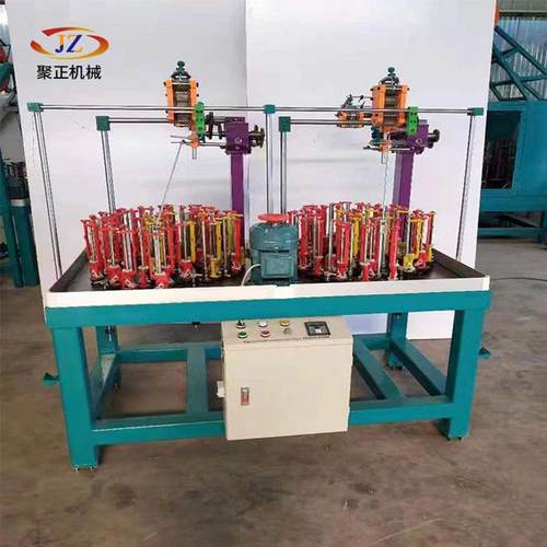 厂家直供90-46-2高速运转双头单电机编织机松紧带高速编织机