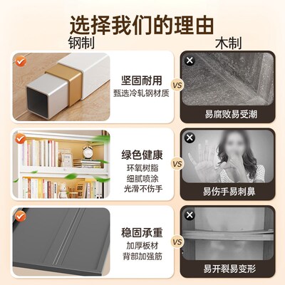 铁皮玻璃带锁展示柜层高可调透明娃娃谷子收纳陈列柜手办模型