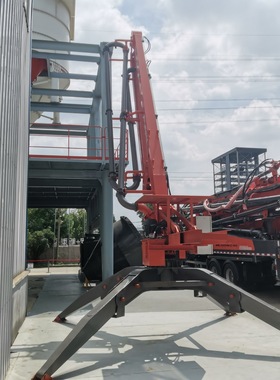 移动式液压布料机Spider placing boom轮式液压布料机 电动挖掘机