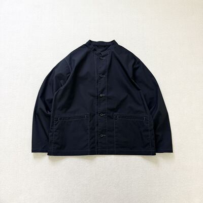 日单 娜娜米卡× 417  Band Collar Shirt Jacke联名立领衬衫夹克