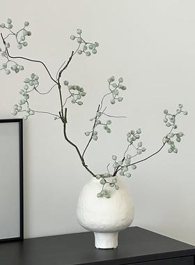 轻奢高级中古风仿真花仿真绿植室内假花餐桌花摆设客厅装饰花摆件