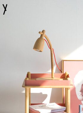 创意玩灯 鞠躬PIY/拼爱床头灯温馨装饰北欧台灯家用台灯卧室