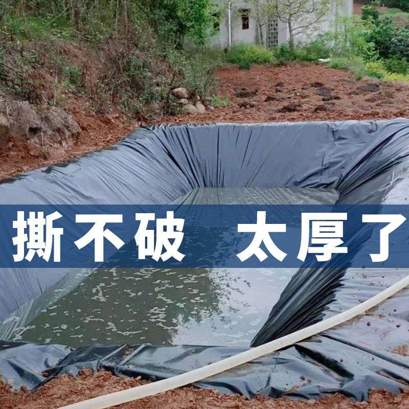 鱼塘防渗膜土工膜抗旱蓄水池鱼池防水膜专用防水布加厚塑料布黑膜,居家日用,防雨布,淘宝优惠券,粉丝福利购,淘宝优惠卷