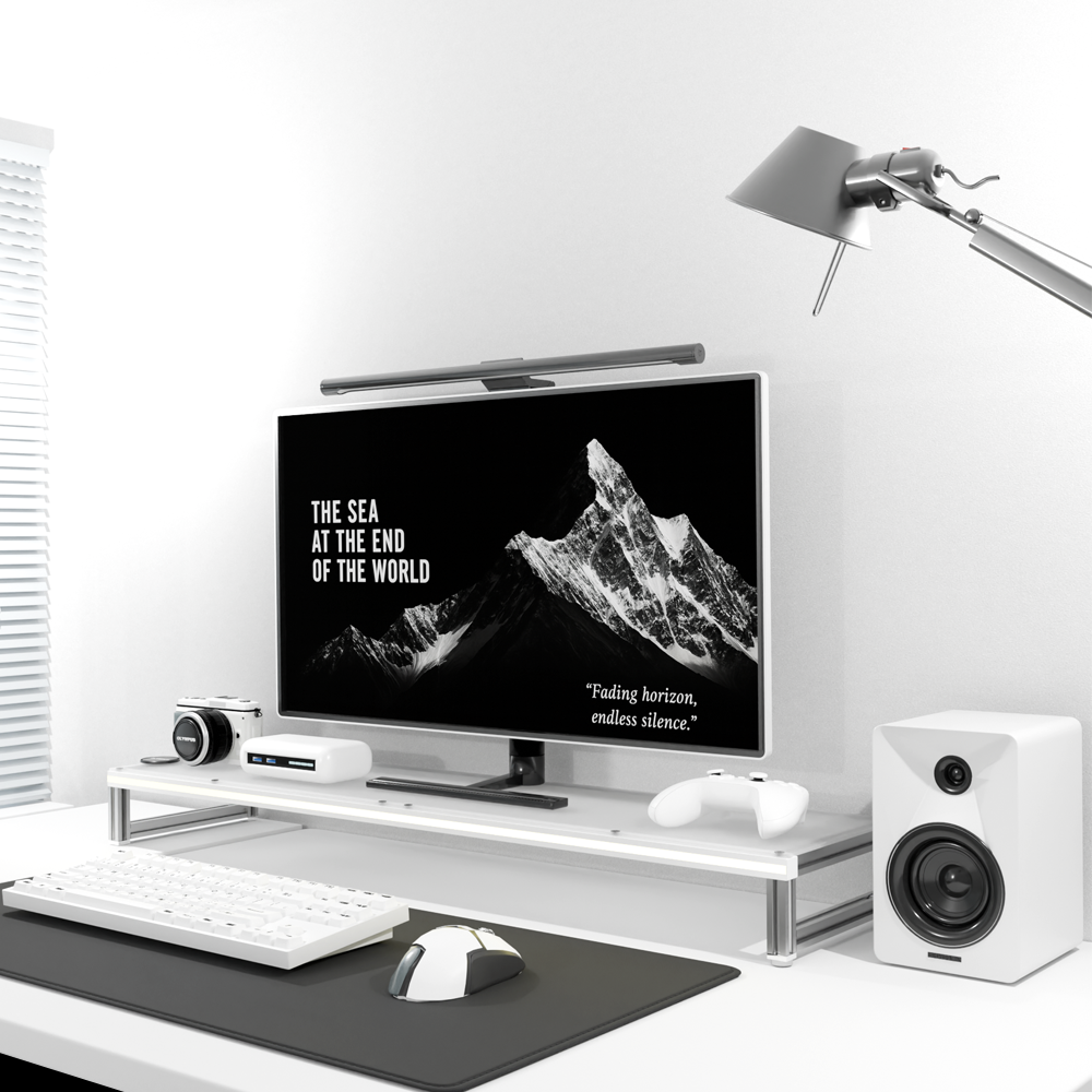 铝合金显示器增高架电脑屏幕支架