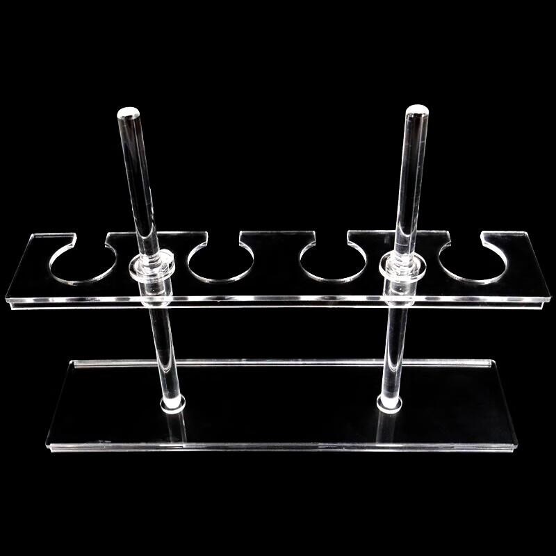 冰禹 BYA-432 实验室加厚有机玻璃分液漏斗架 漏斗架子高度可调