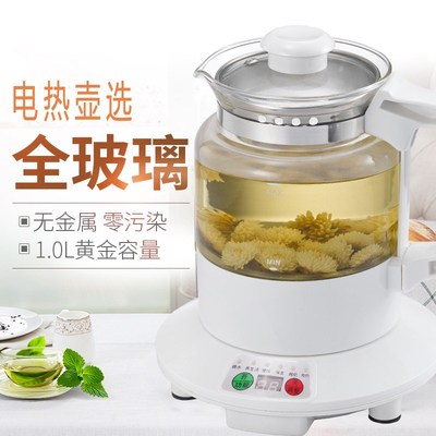 万迪王迷你养生壶小型办公室养生杯烧水壶个人电炖杯单人纯玻璃壶