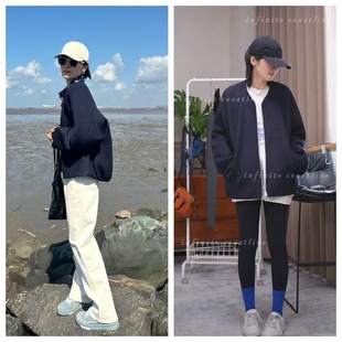 INFINITE COASTLINE/无垠海岸春晓12544简约入海口羊毛混纺棒球服