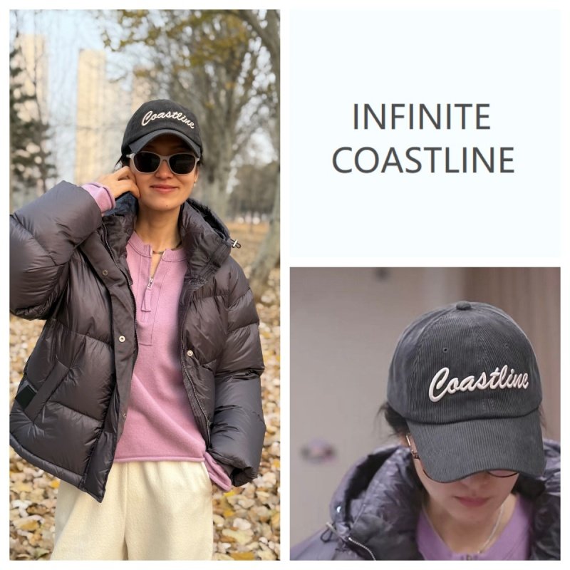 INFINITE COASTLINE/无垠海岸春晓4362海岸线棒球帽（灰色）