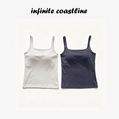 INFINITE COASTLINE/无垠海岸12636【吊带】带内衣垫