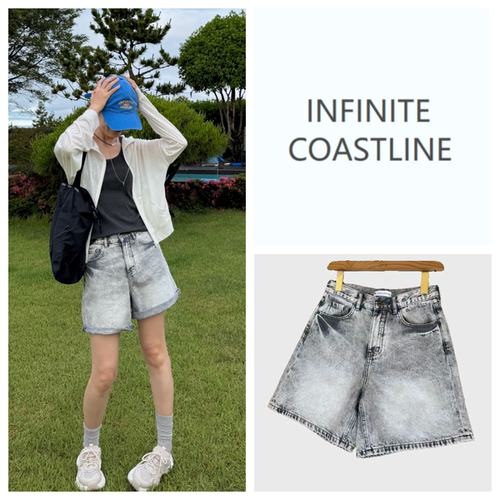 INFINITE COASTLINE/无垠海岸20079【灰白】大短裤