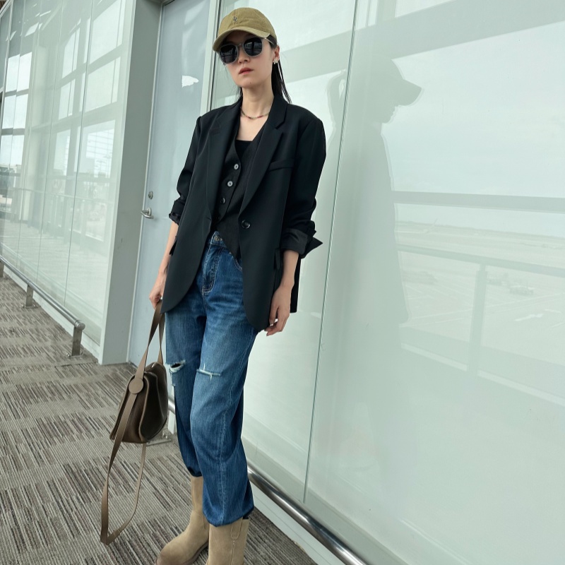 INFINITE COASTLINE/无垠海岸春晓2992破洞牛仔裤