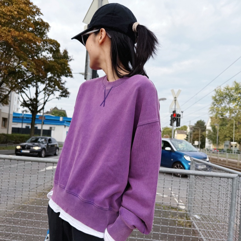 INFINITE COASTLINE/无垠海岸春晓12506圆领春秋机场卫衣