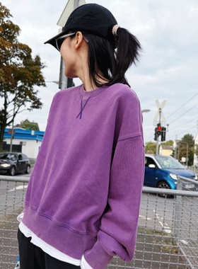 INFINITE COASTLINE/无垠海岸春晓12506圆领春秋机场卫衣