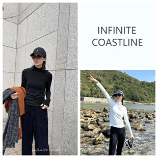 INFINITE COASTLINE/无垠海岸1132【木耳领】打底衫