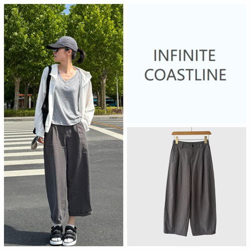 INFINITE COASTLINE/无垠海岸20112【深灰】夏季裤C621C058