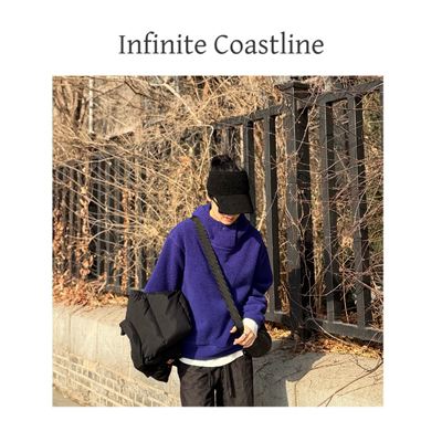 INFINITE COASTLINE/无垠海岸12583【蓝紫】毛毛衣OD-610