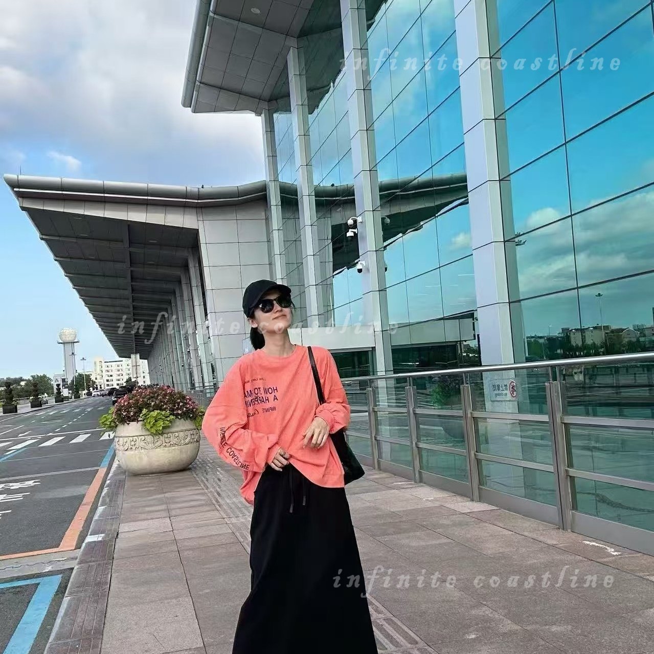 INFINITE COASTLINE/无垠海岸春晓12440【橘炒色】大卫衣