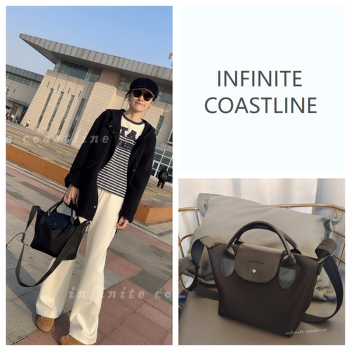 INFINITE COASTLINE/无垠海岸春晓H4368单肩轻便饺子包