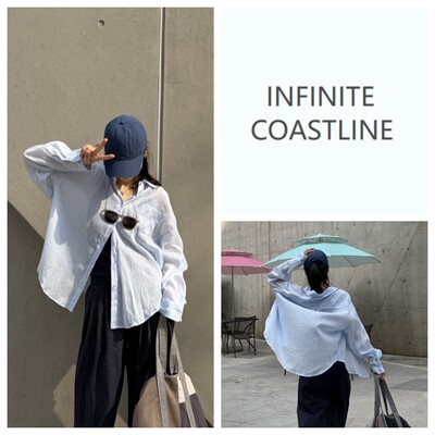 INFINITE COASTLINE/无垠海岸12654【帆船】薄衬衫