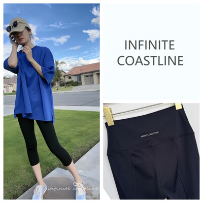 INFINITE COASTLINE/无垠海岸2916【无感裤】八分打底裤