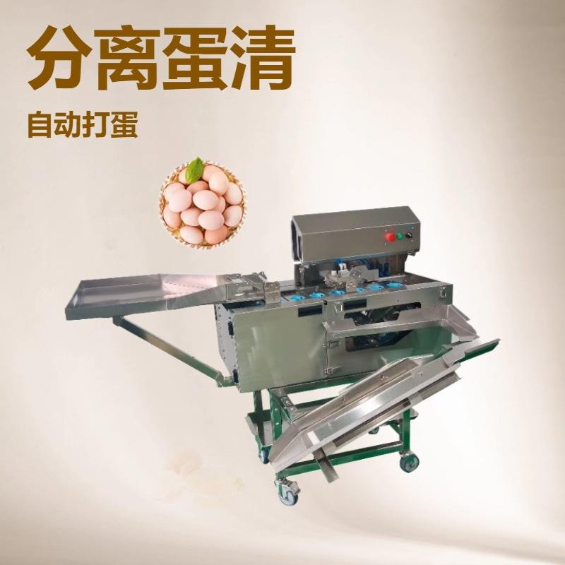 单排敲蛋机生产设备打蛋机清洗烘干鸡蛋设备