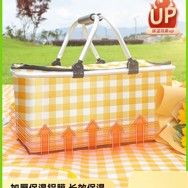 家用保温箱冰块冷藏户外露营车载冰桶商用摆摊钓T鱼小型便携冰箱