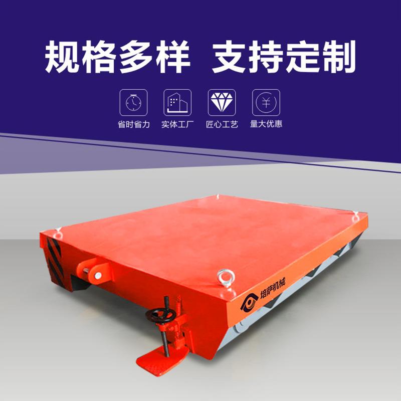 定制系列电动轨道运输车仓库转运自动化搬运遥控平板车有轨地爬车