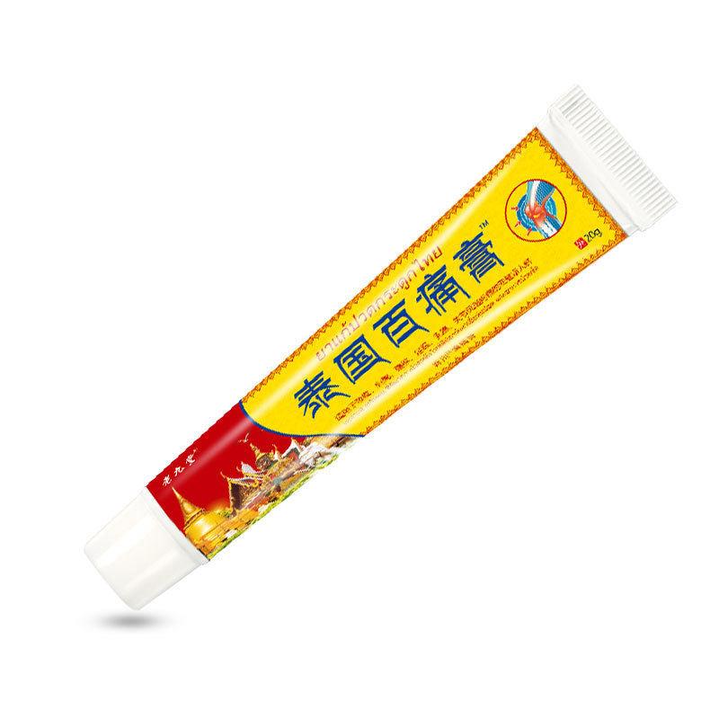 泰国百痛膏老九堂白疼百通膏软膏颈椎肩周腰椎关节风湿疼痛止痛膏